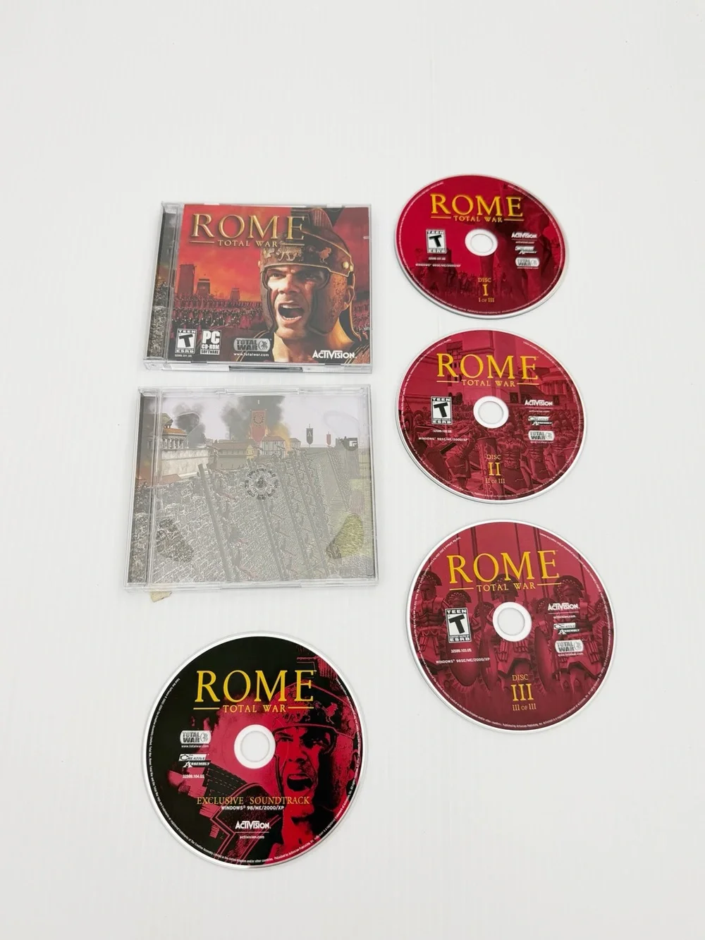 Total War Rome Big Box Set Video Game for Microsoft Windows PC